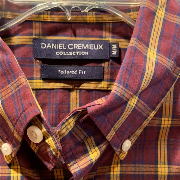 Men’s Daniel Cremieux Button up LS Shirt Med - Picture 3 of 4